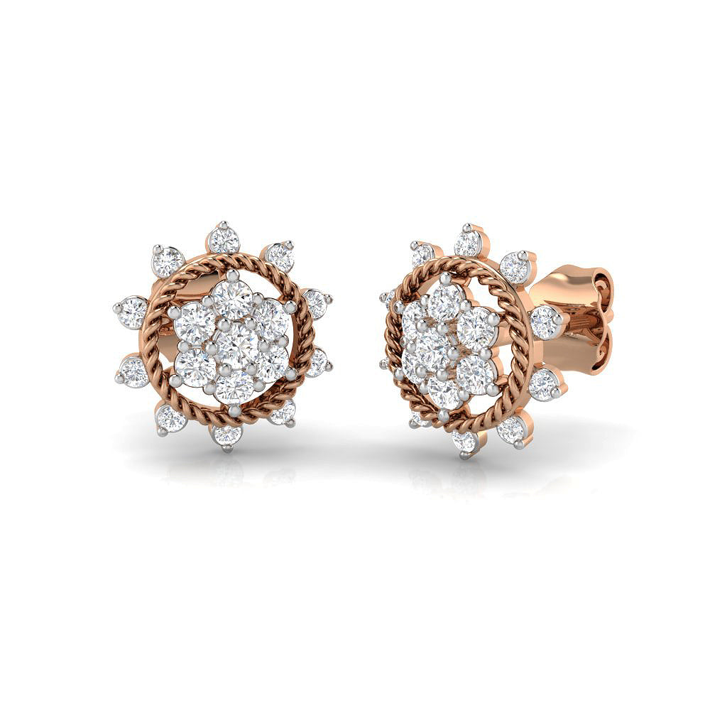 Shine On 18Kt Gold Earrings