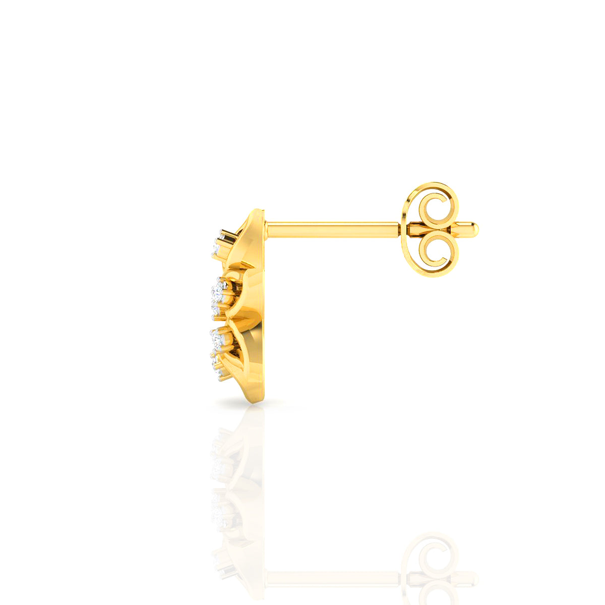 Golden Essence 18Kt Gold Earrings
