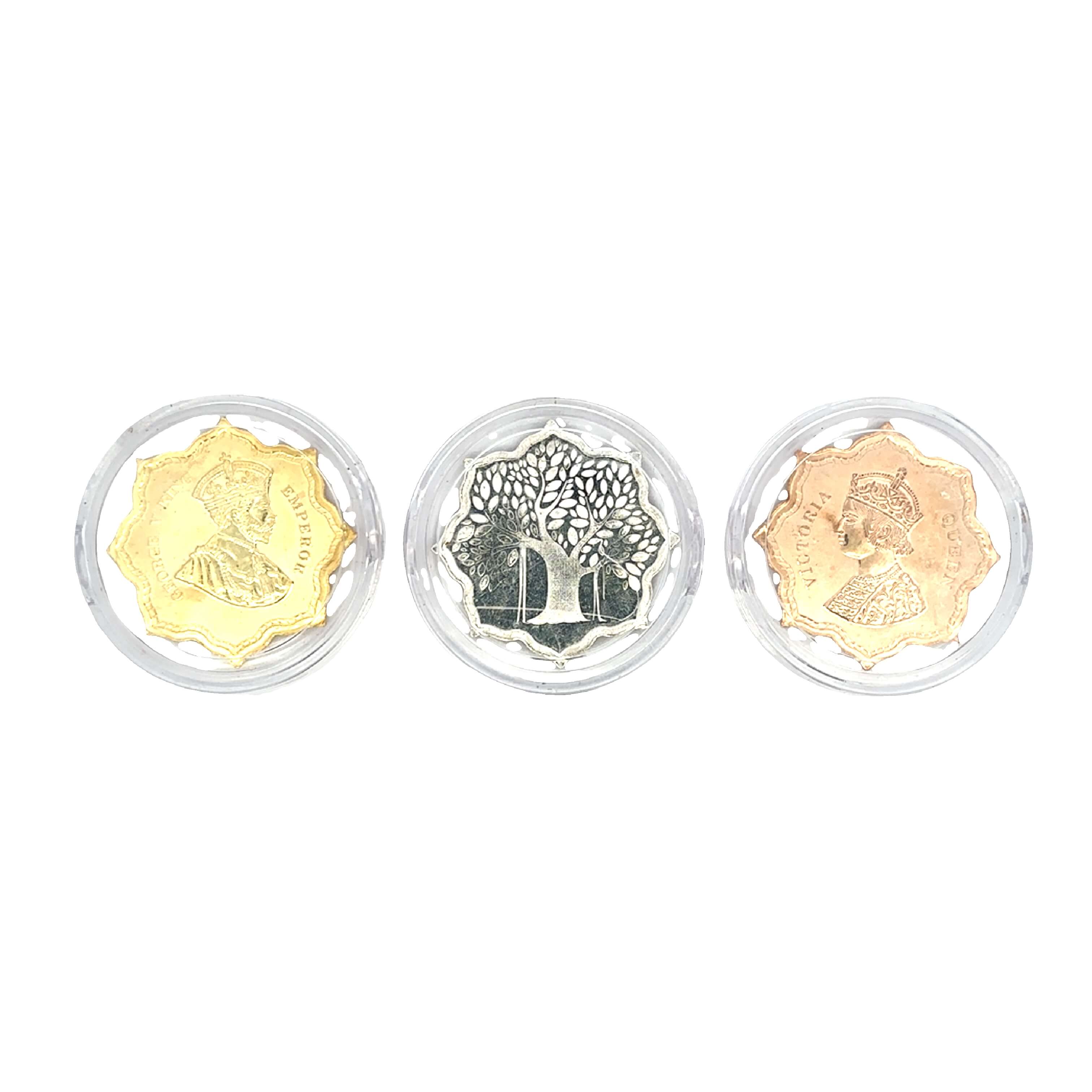 Vibrant Elegance Silver Coins