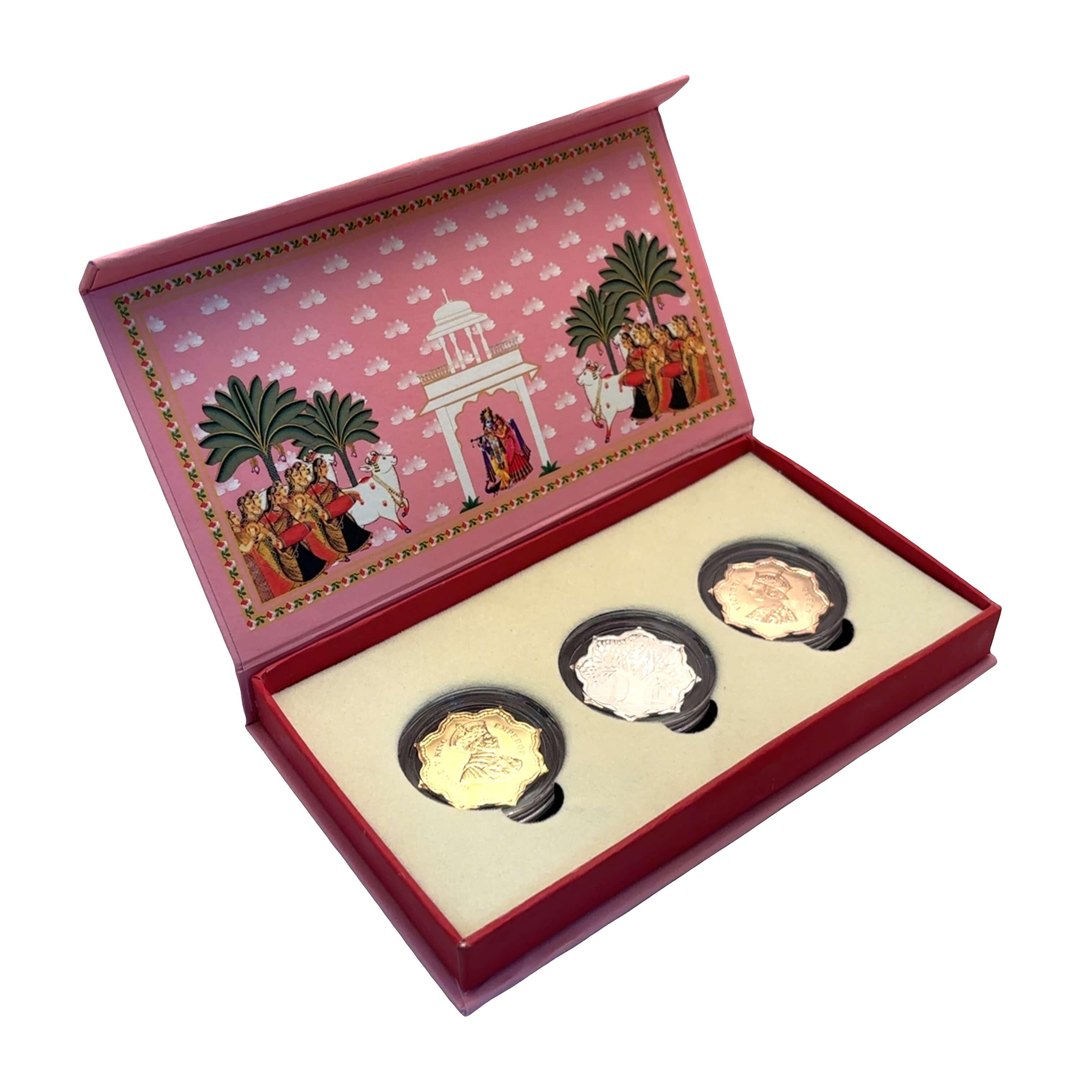 Vibrant Elegance Silver Coins