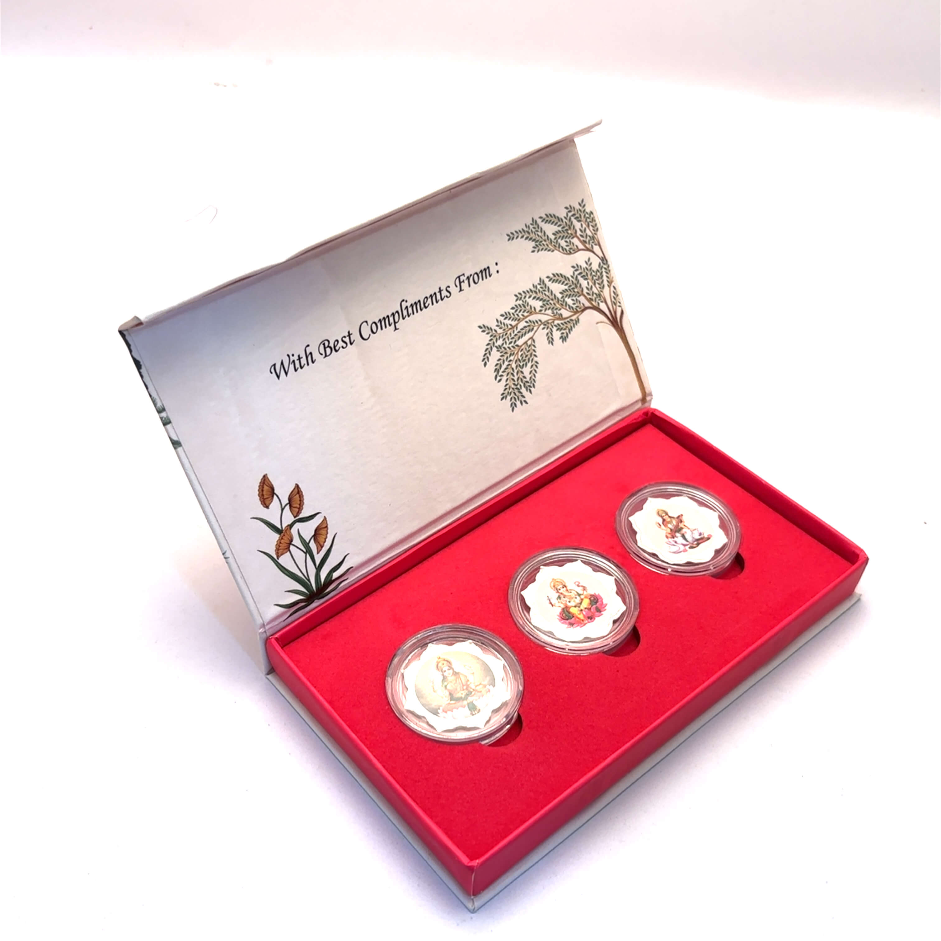 Sacred Shimmer Silver Coins