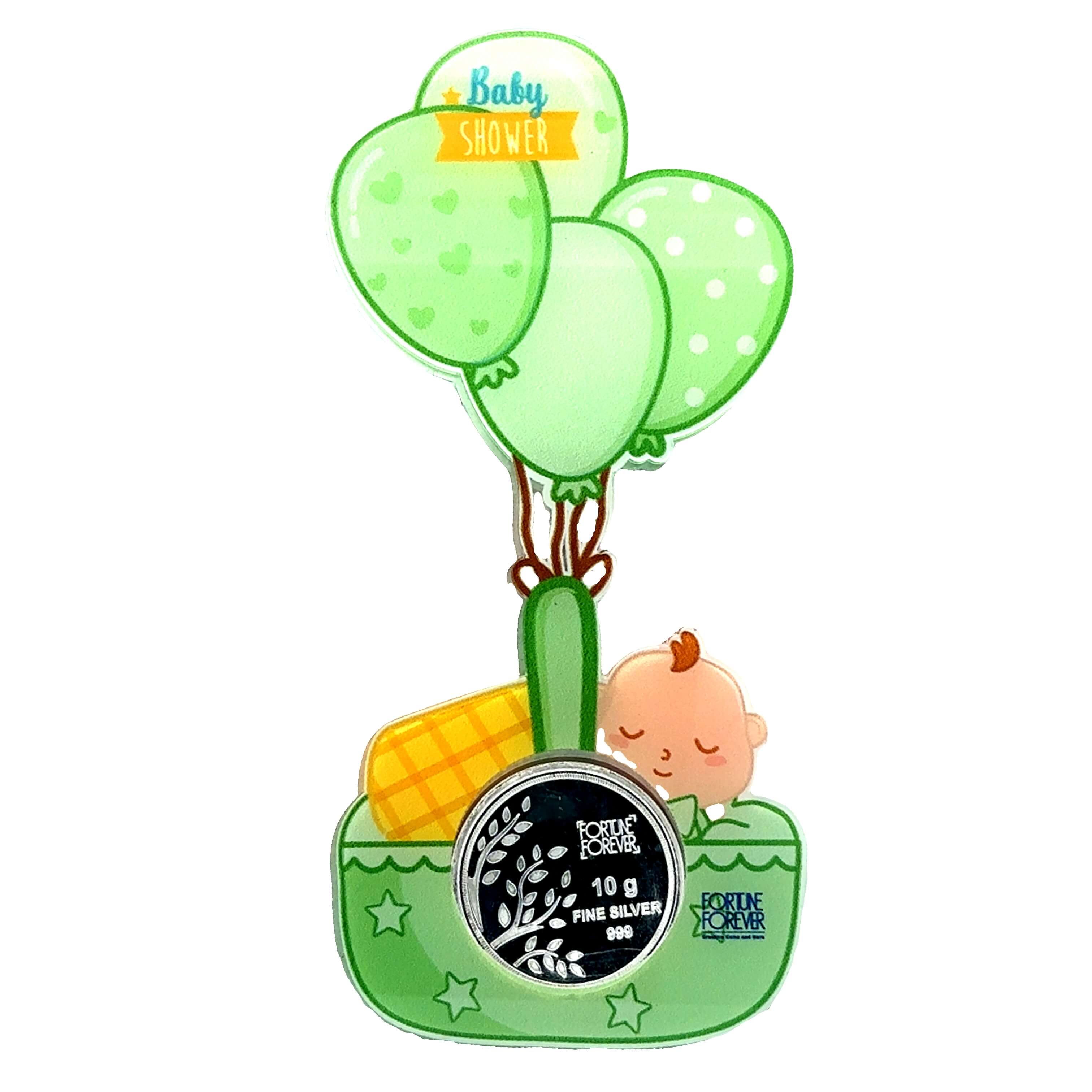 Adorable Shiny Silver Balloons