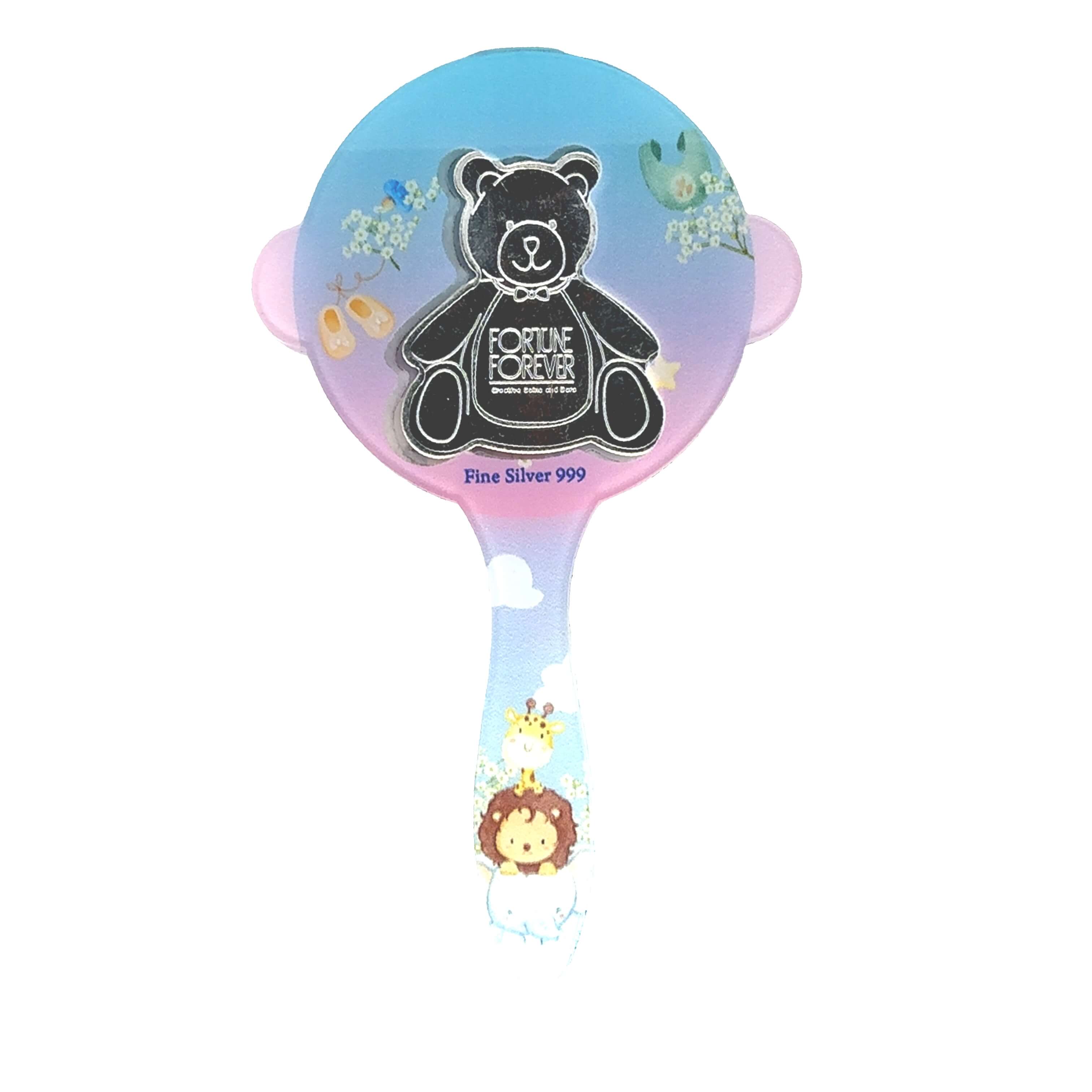 Cute Glow Silver Balloon