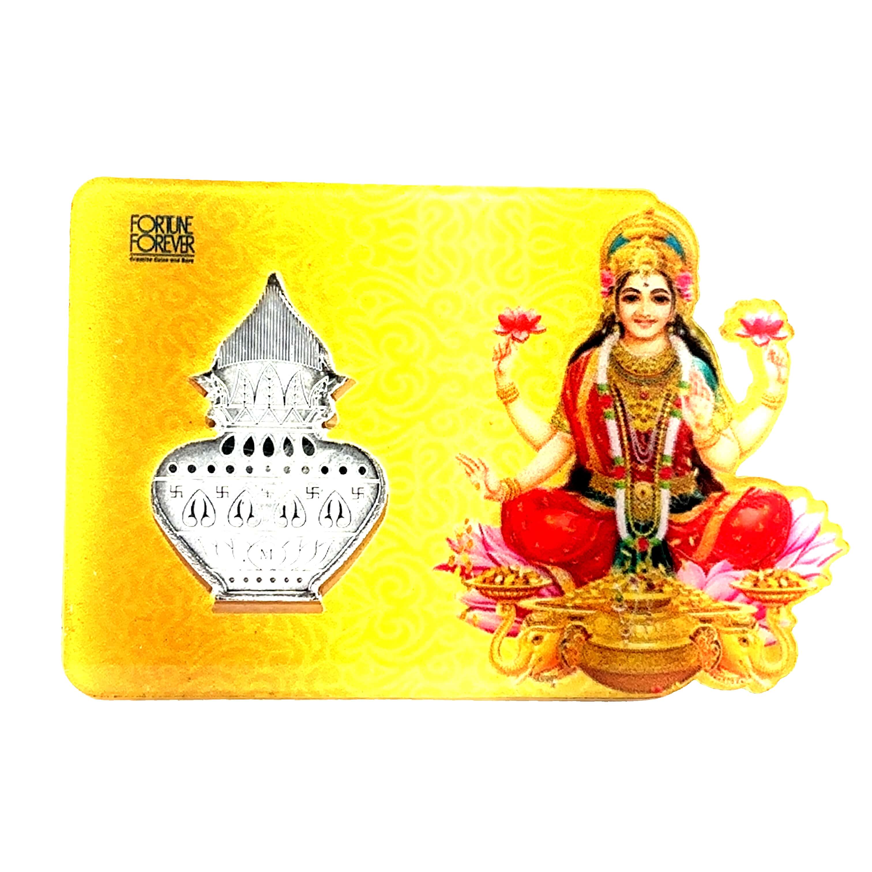 Divine Dhanna Laxmi Silver Card