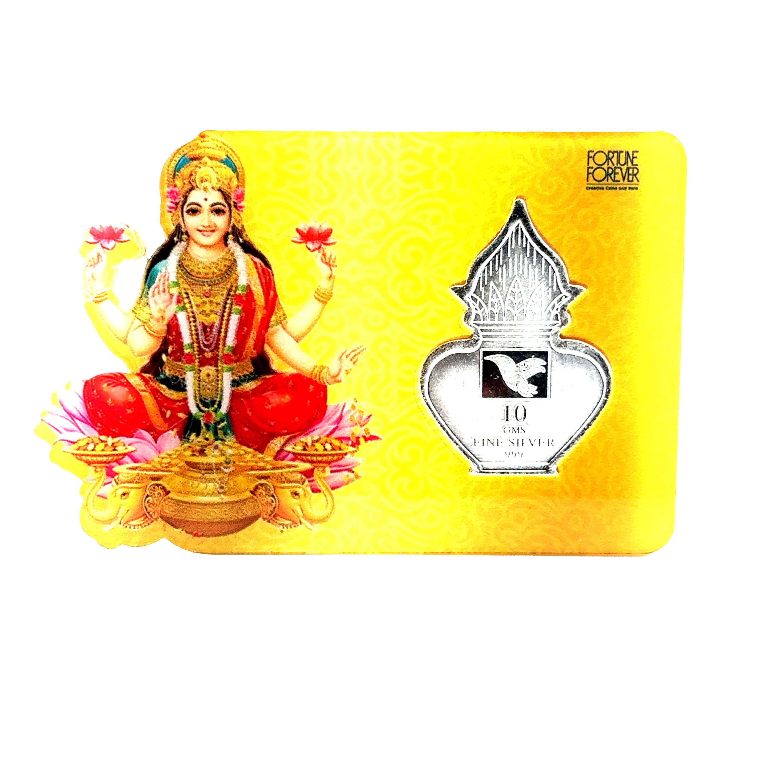 Divine Dhanna Laxmi Silver Card