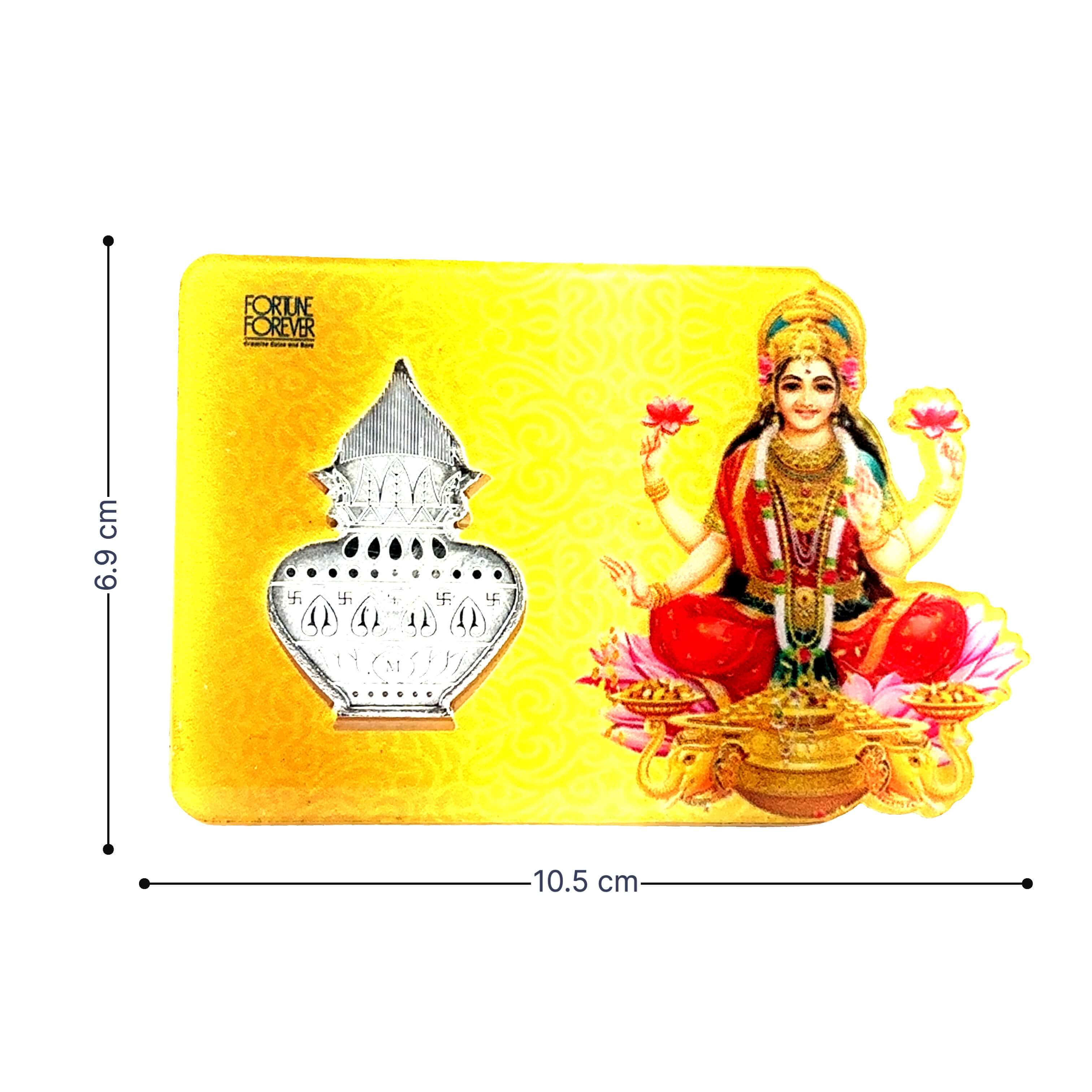 Divine Dhanna Laxmi Silver Card