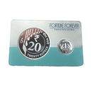 Sterling Silver Indian Coin 20