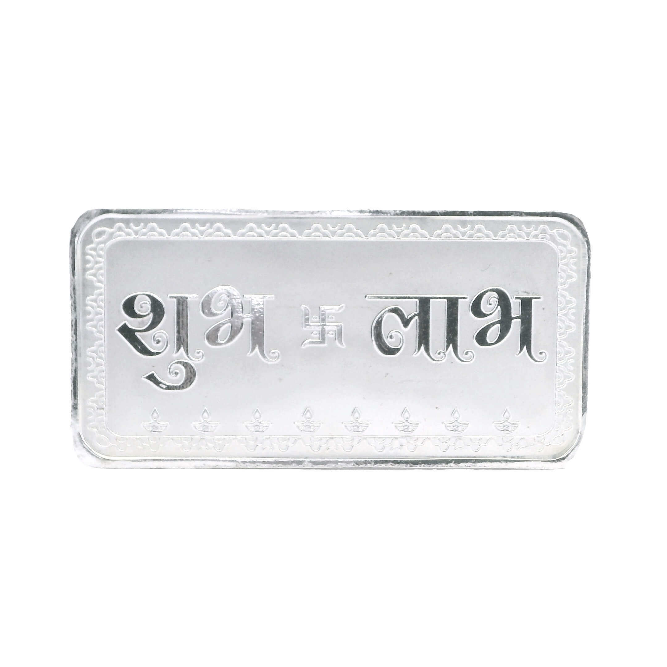 Dazzling Silver Biscuit