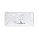 Striking Shimmer Silver Biscuit