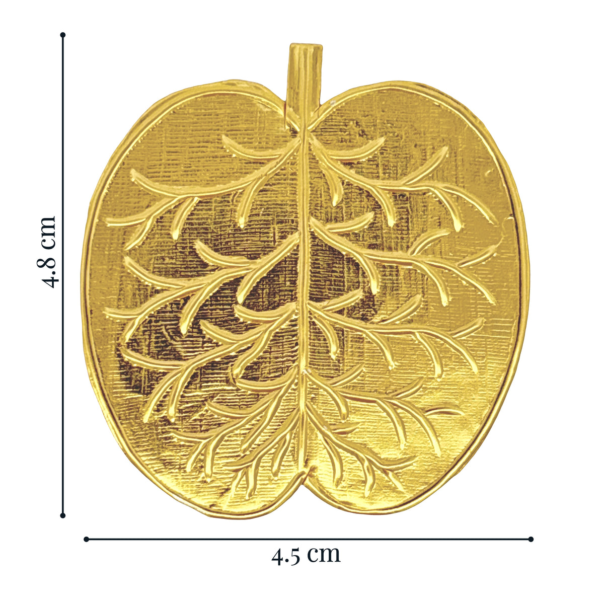 Gold Plated Silver Apta Pan 2 Gm