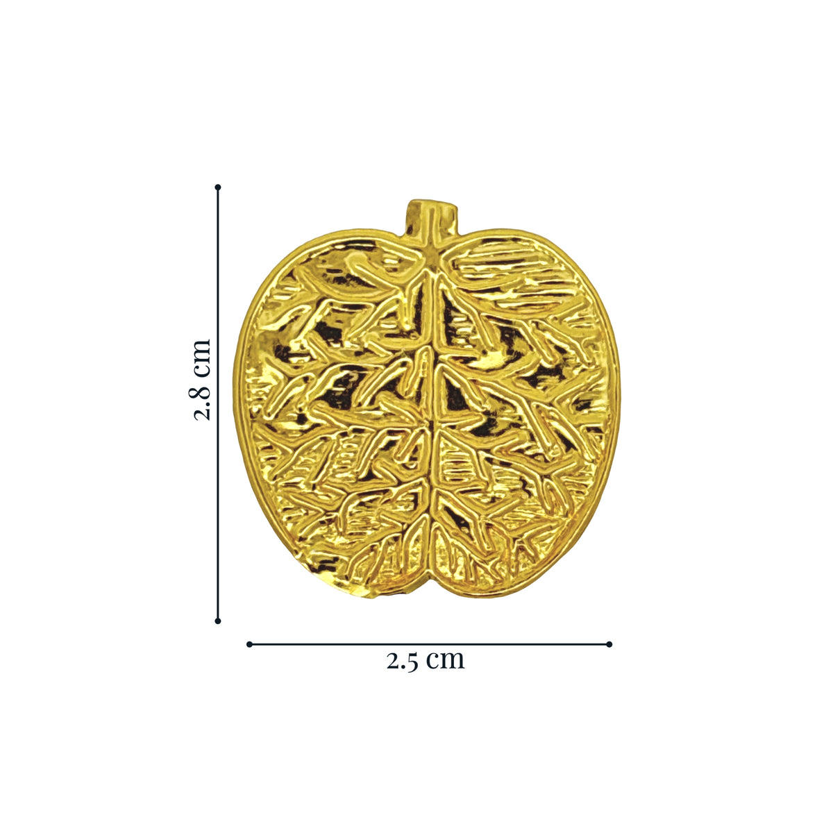 Gold Plated Silver Apta Pan 1 Gm
