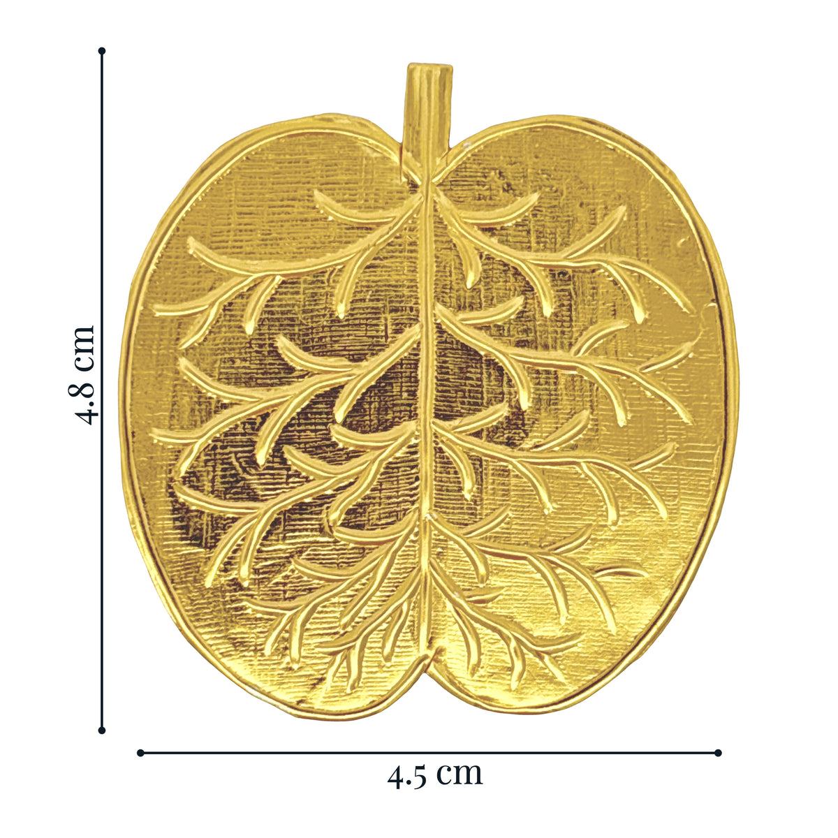 Gold Plated Silver Apta Pan 4 Gm