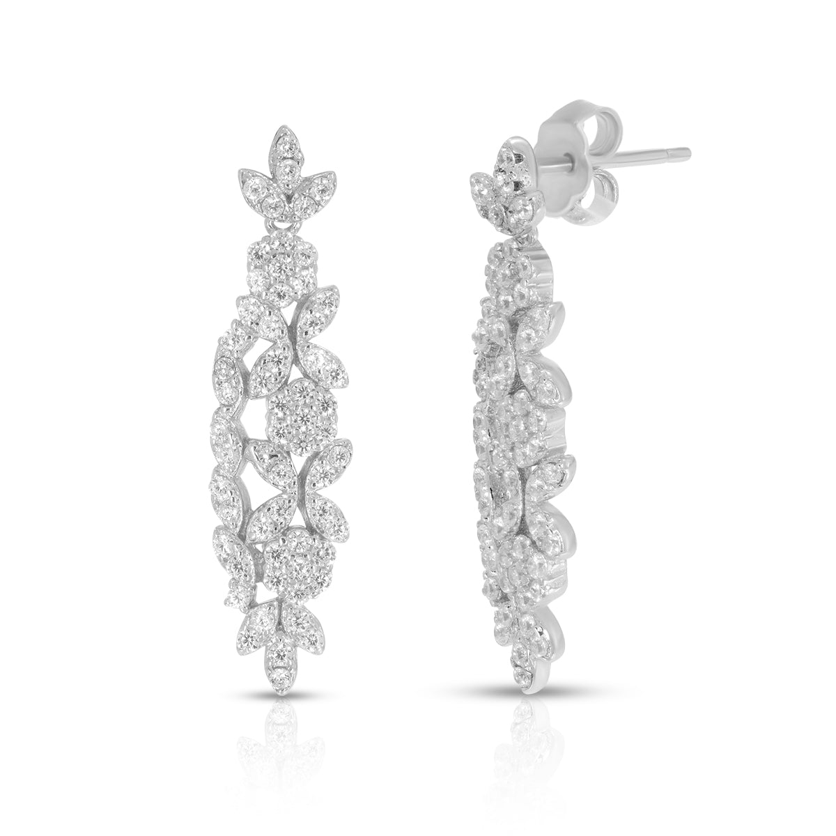 Delicate Leaf Design Necklace Set