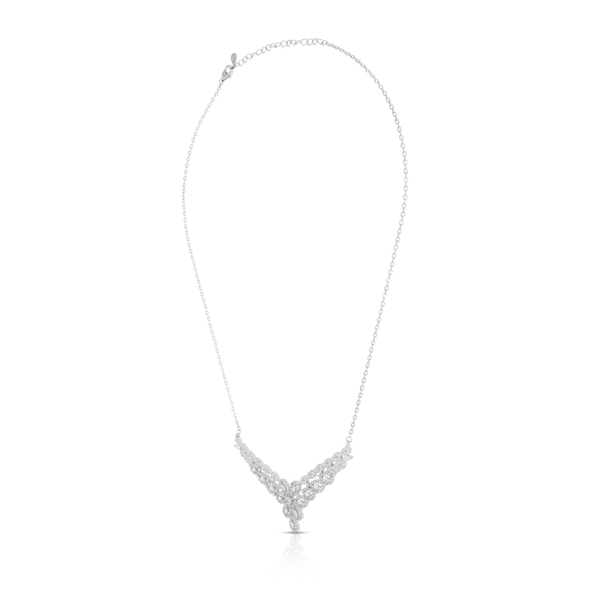 Floral Drop Necklace Set