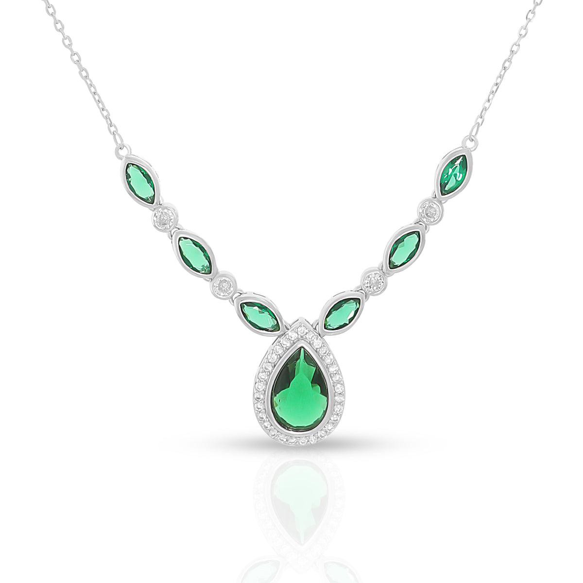 Pear Drop Necklace Set