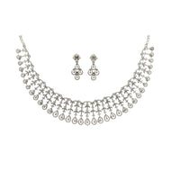 Shimmering Teardrop Necklace Set
