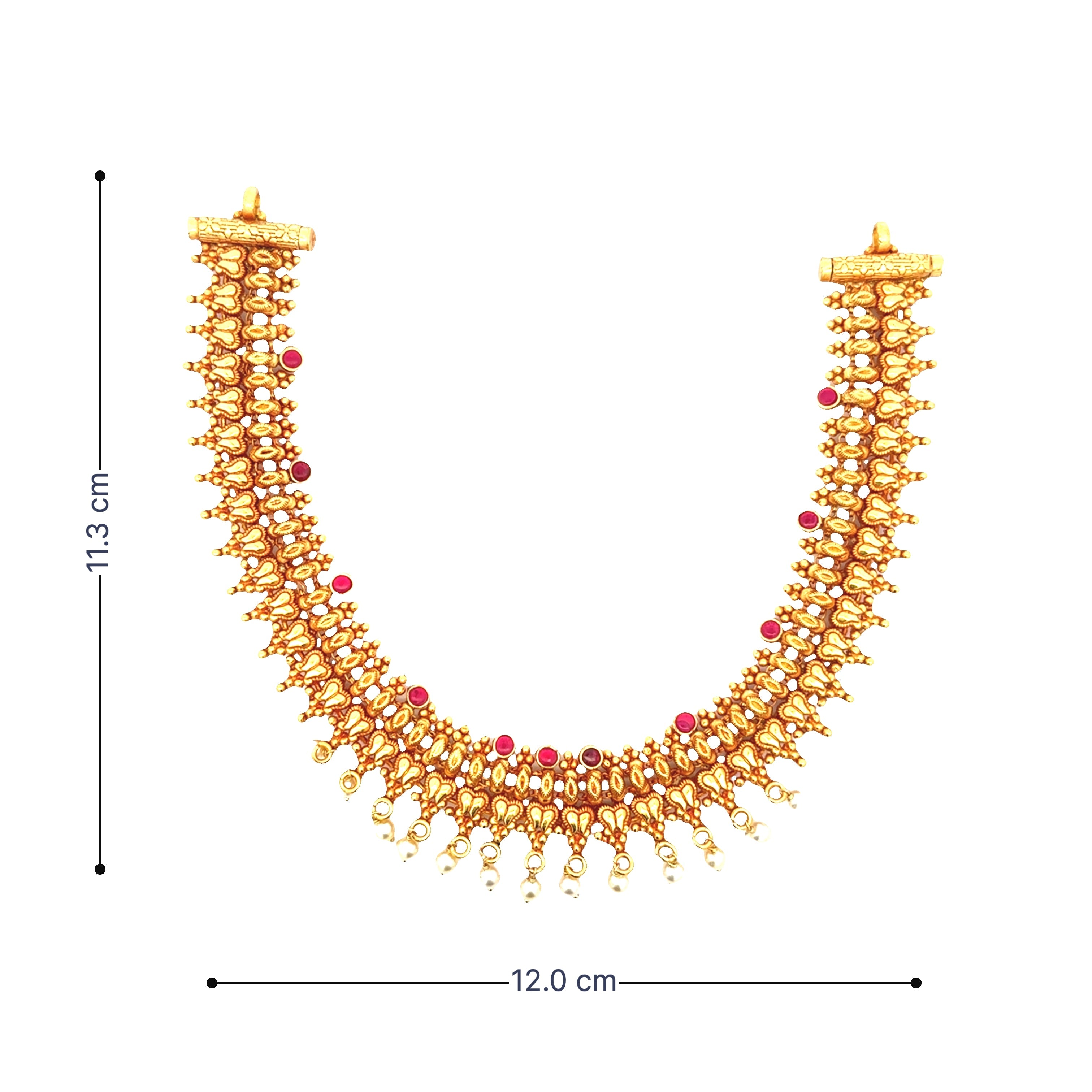 Golden Luxe Gold Plated Choker Set