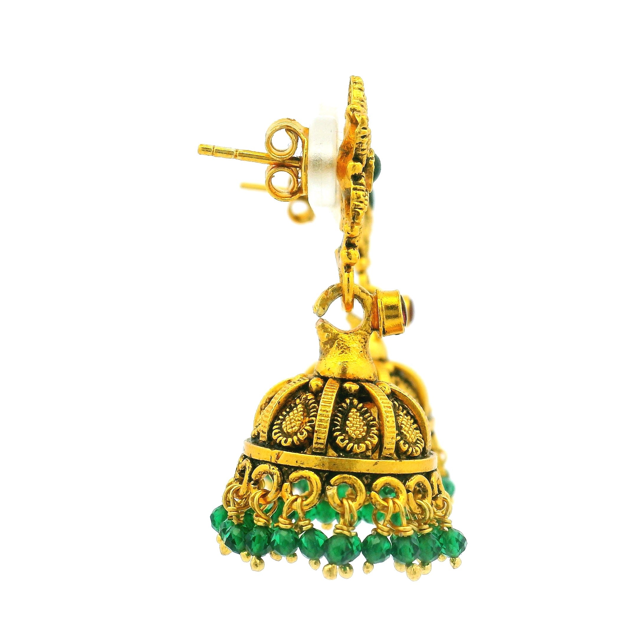 Stylish Traditional Gold Plated Necklace Set
