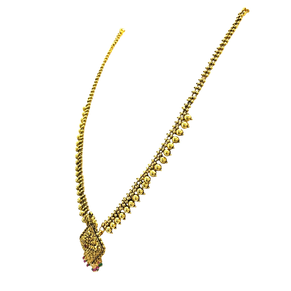 Premium Traditional Gold Plated Necklace Set