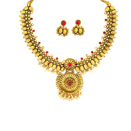 Gold Plated Necklace Set
