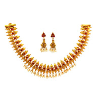 Gold Plated Necklace Set