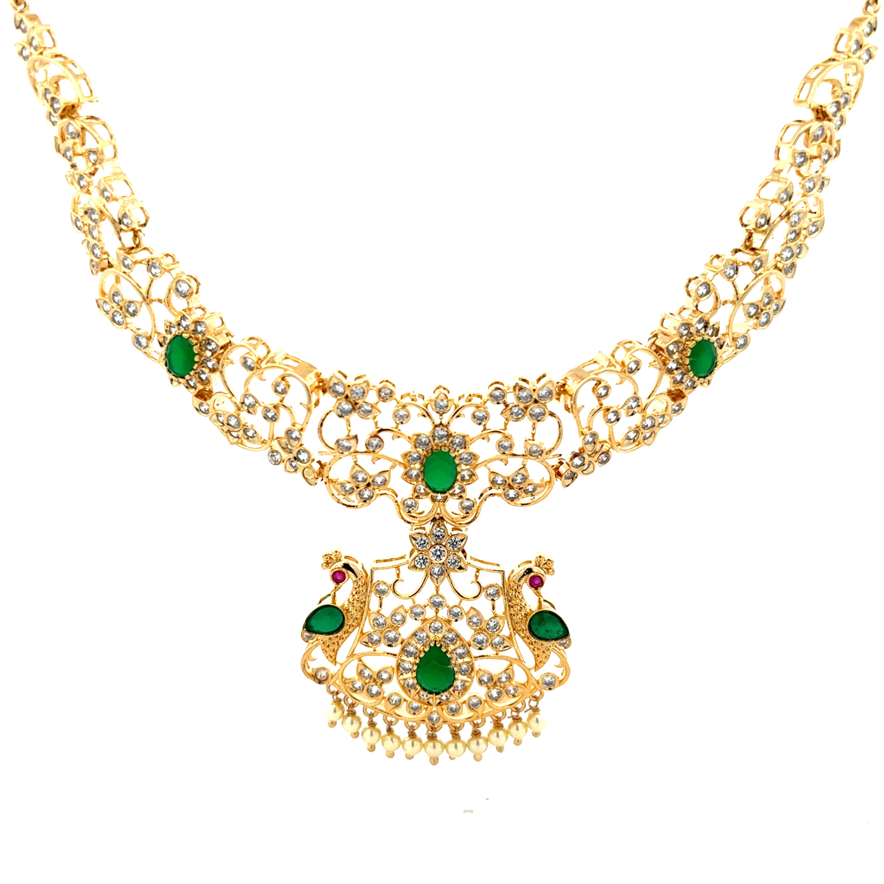 Gold Plated Necklace Set