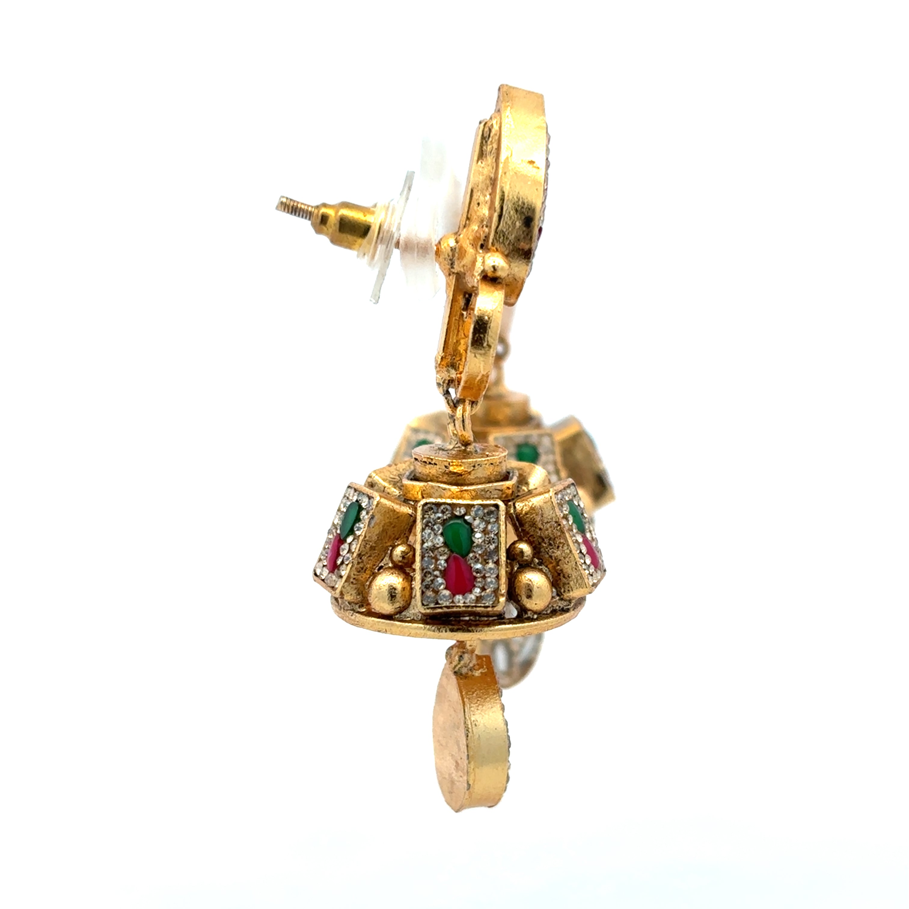 Imperial Festive Gold Plated Necklace Set