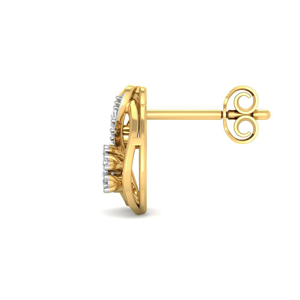 Mystic Magic 9K Diamond Studs