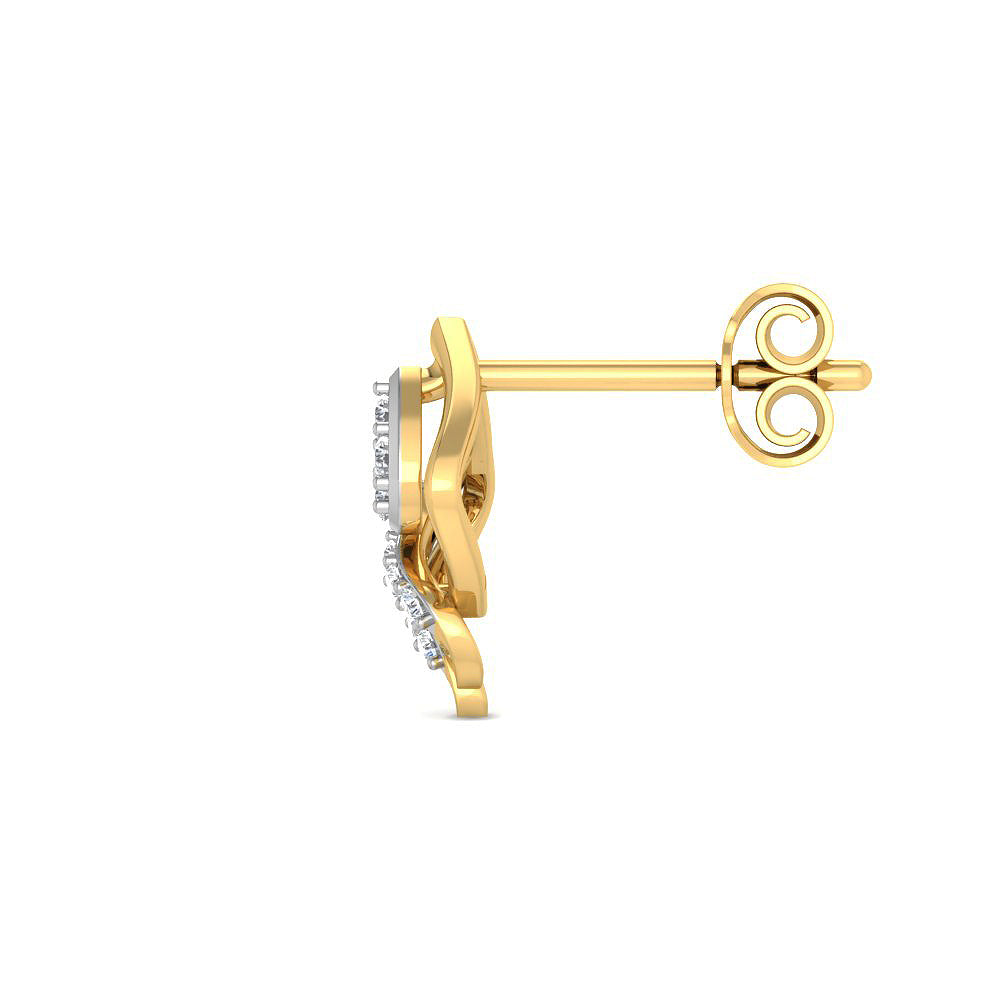 Lush Radiance 9K Diamond Studs