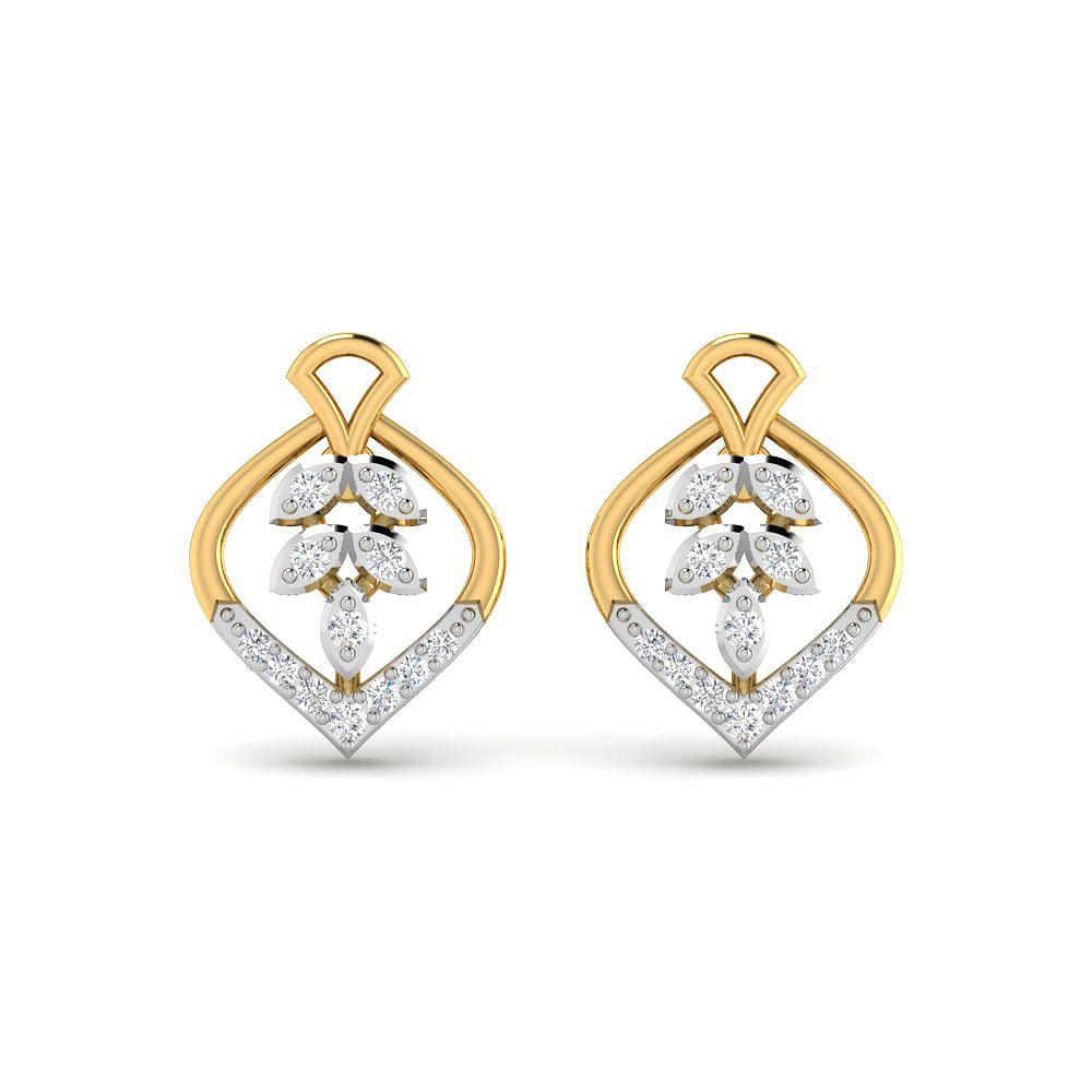 Regal Lustre 9K Diamond Studs