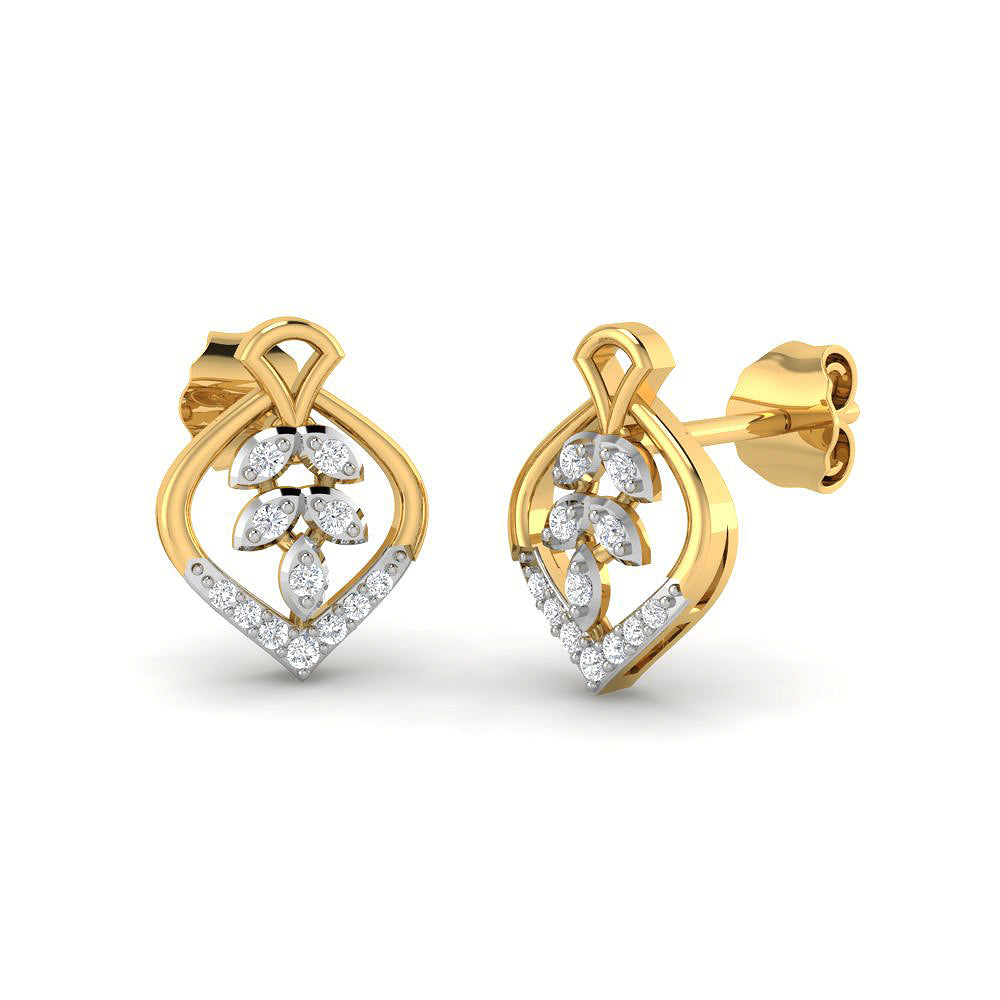 Regal Lustre 9K Diamond Studs