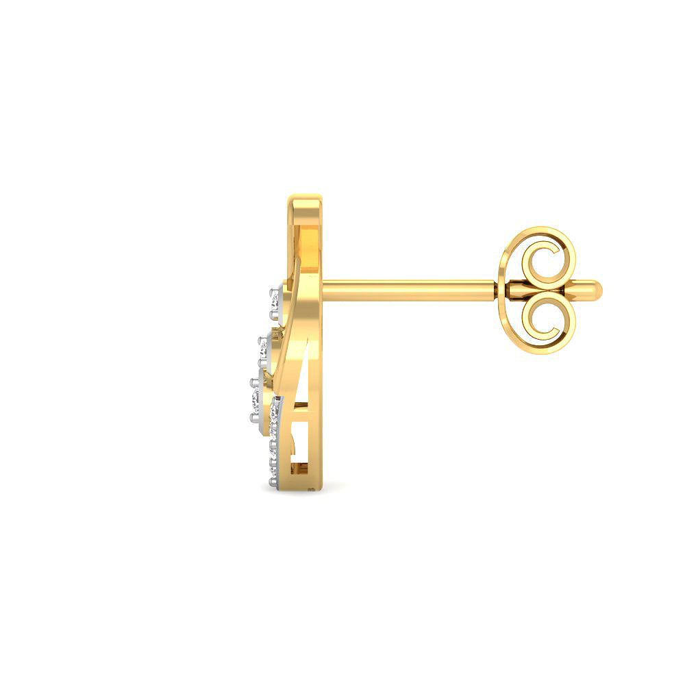 Regal Lustre 9K Diamond Studs