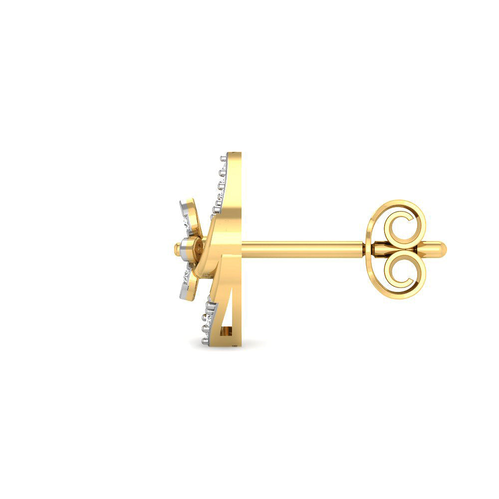 Moonlit Radiance 9K Diamond Studs