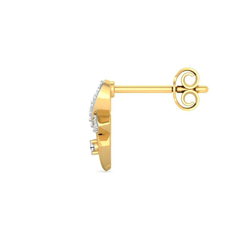 Petite and Glazed Diamond Studs