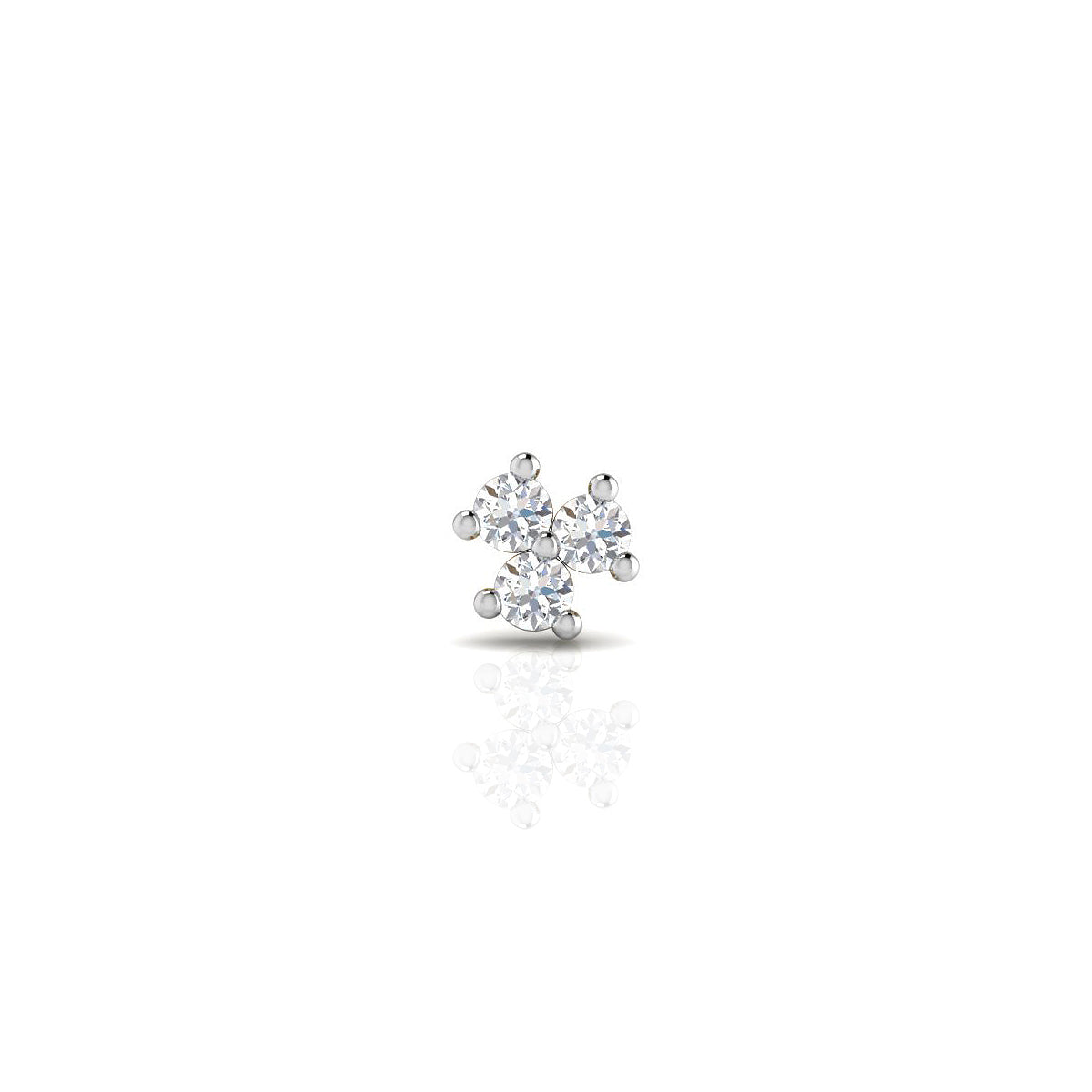 Petite Glimmer Gold Nose Pin