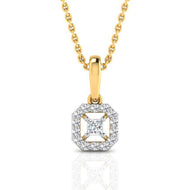Bold Shimmer Gold Pendant