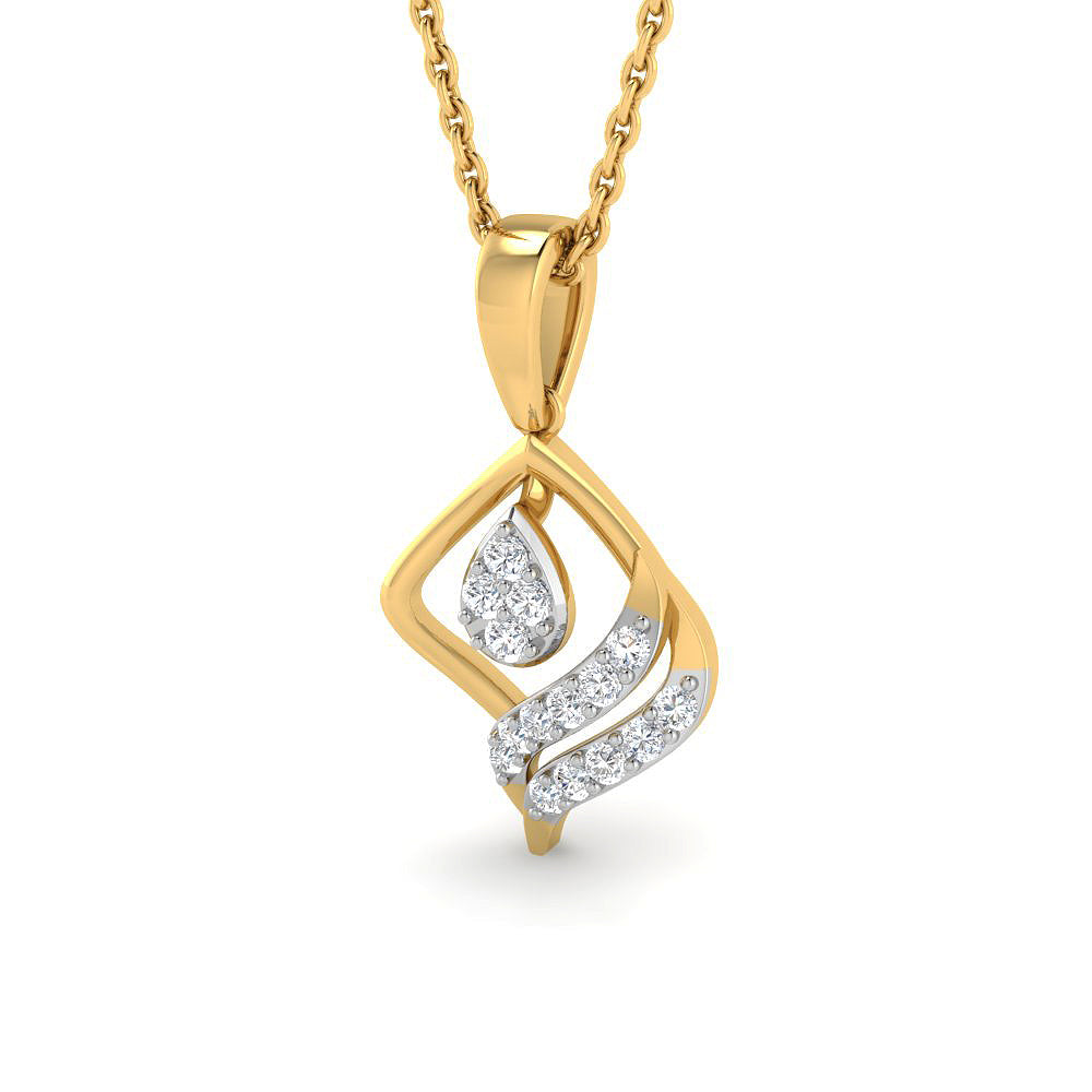 Marvellous Shine 9K Diamond Pendant