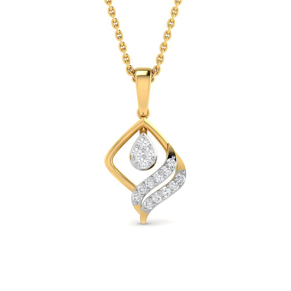 Marvellous Shine 9K Diamond Pendant