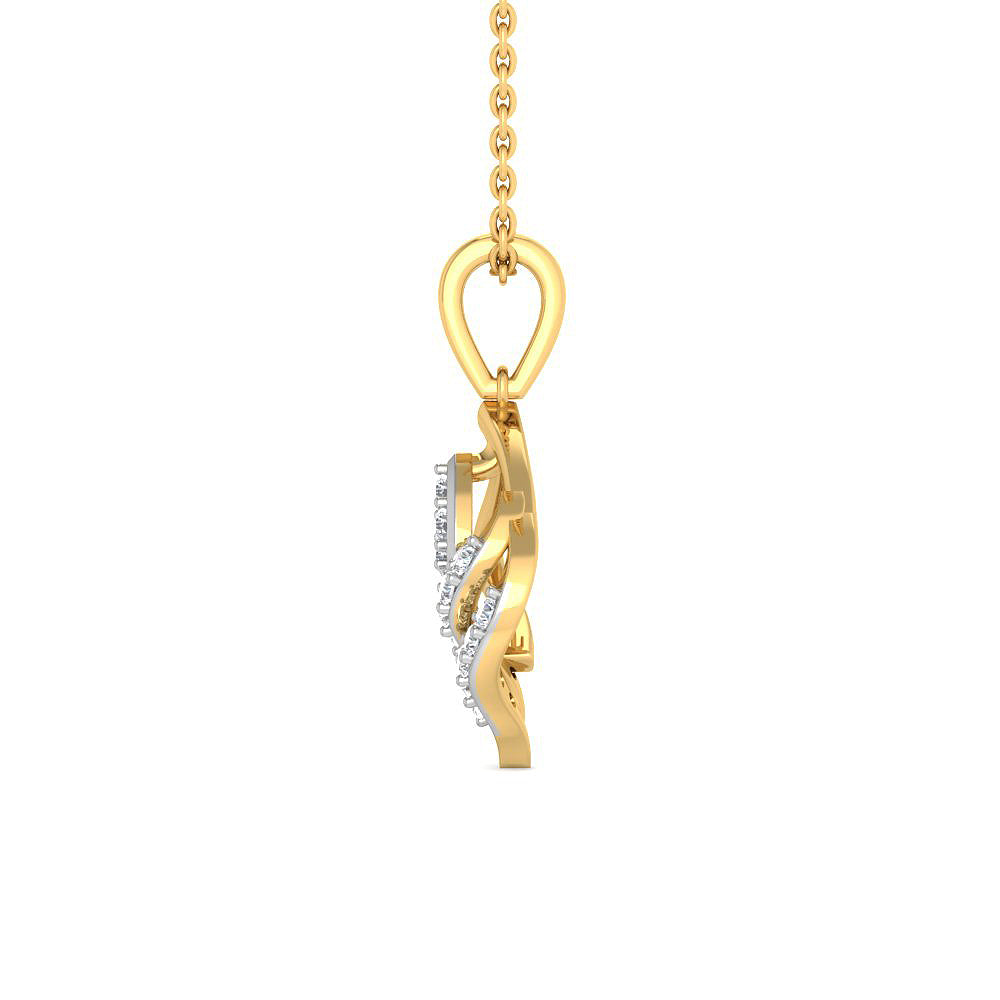 Marvellous Shine 9K Diamond Pendant