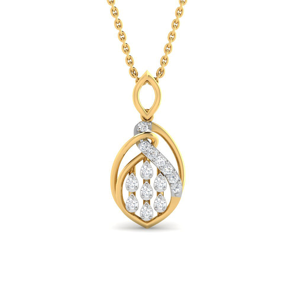 Splendour Glow 9K Diamond Pendant