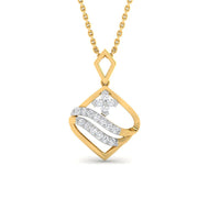 Ravishing Shine 9K Diamond Pendant