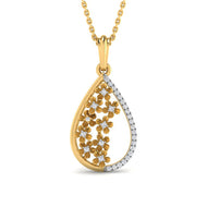 Blossom Grace
 9K Diamond Pendant
