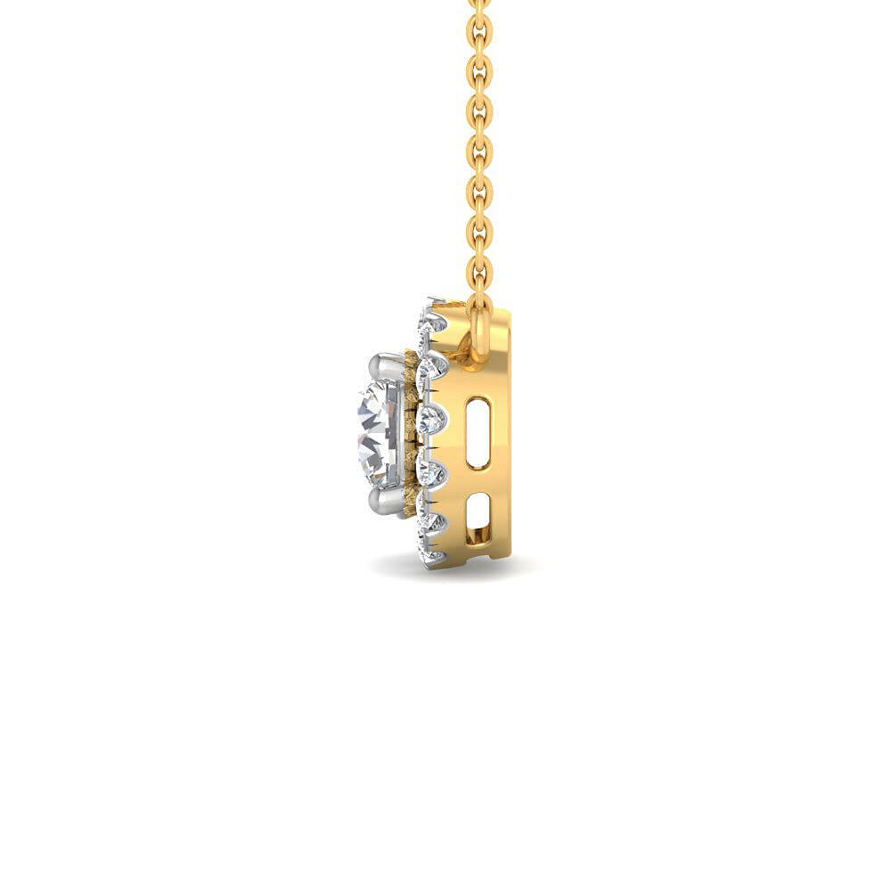 Modest Magic Lab Grown Silver Diamond Pendant