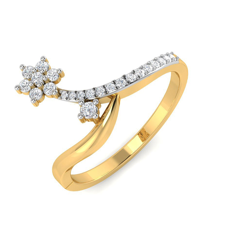 Starry Magic 9K Diamond Ring
