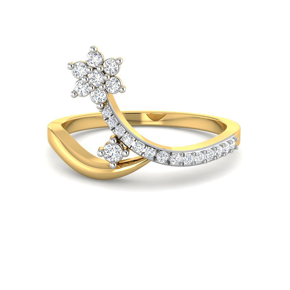Starry Magic 9K Diamond Ring