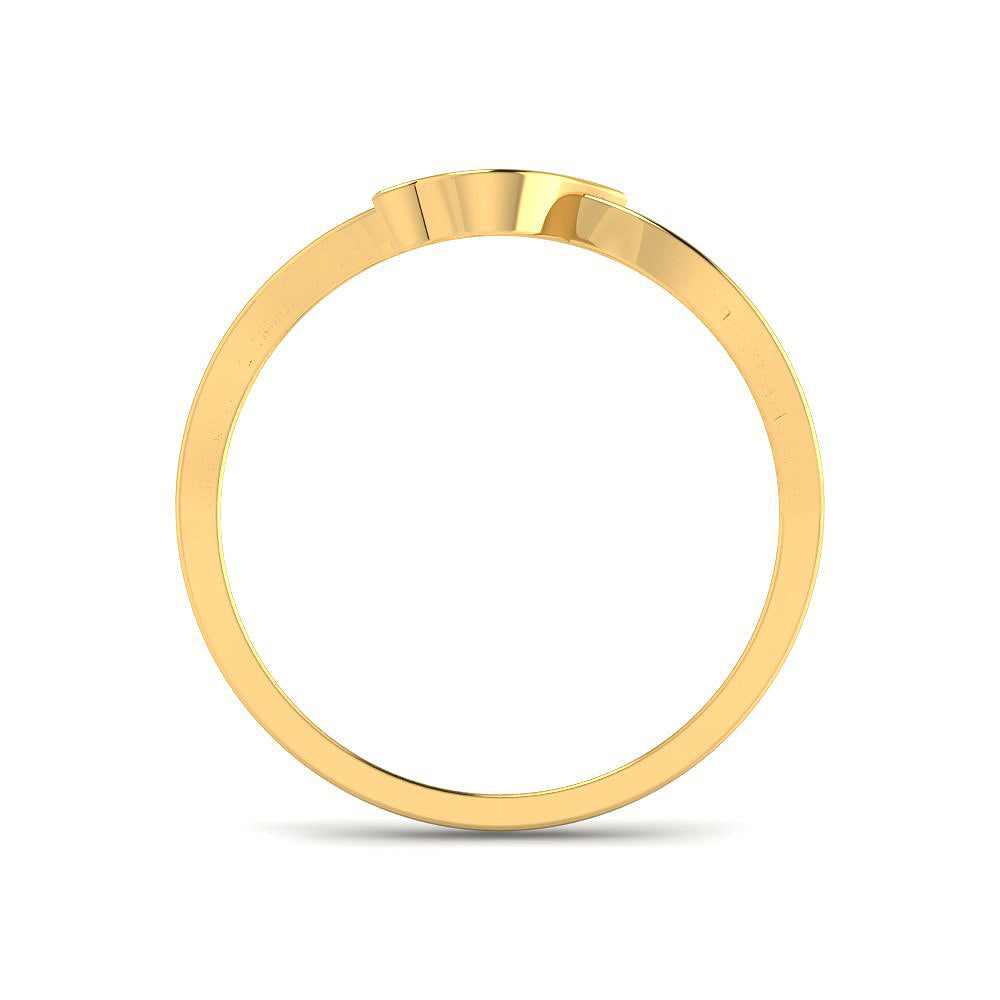 Bold and Dazzling 9K Diamond Ring