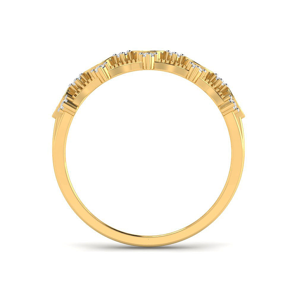 9K Imperial Shine Diamond Women Ring