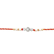 Sibling Goals Silver Rakhi