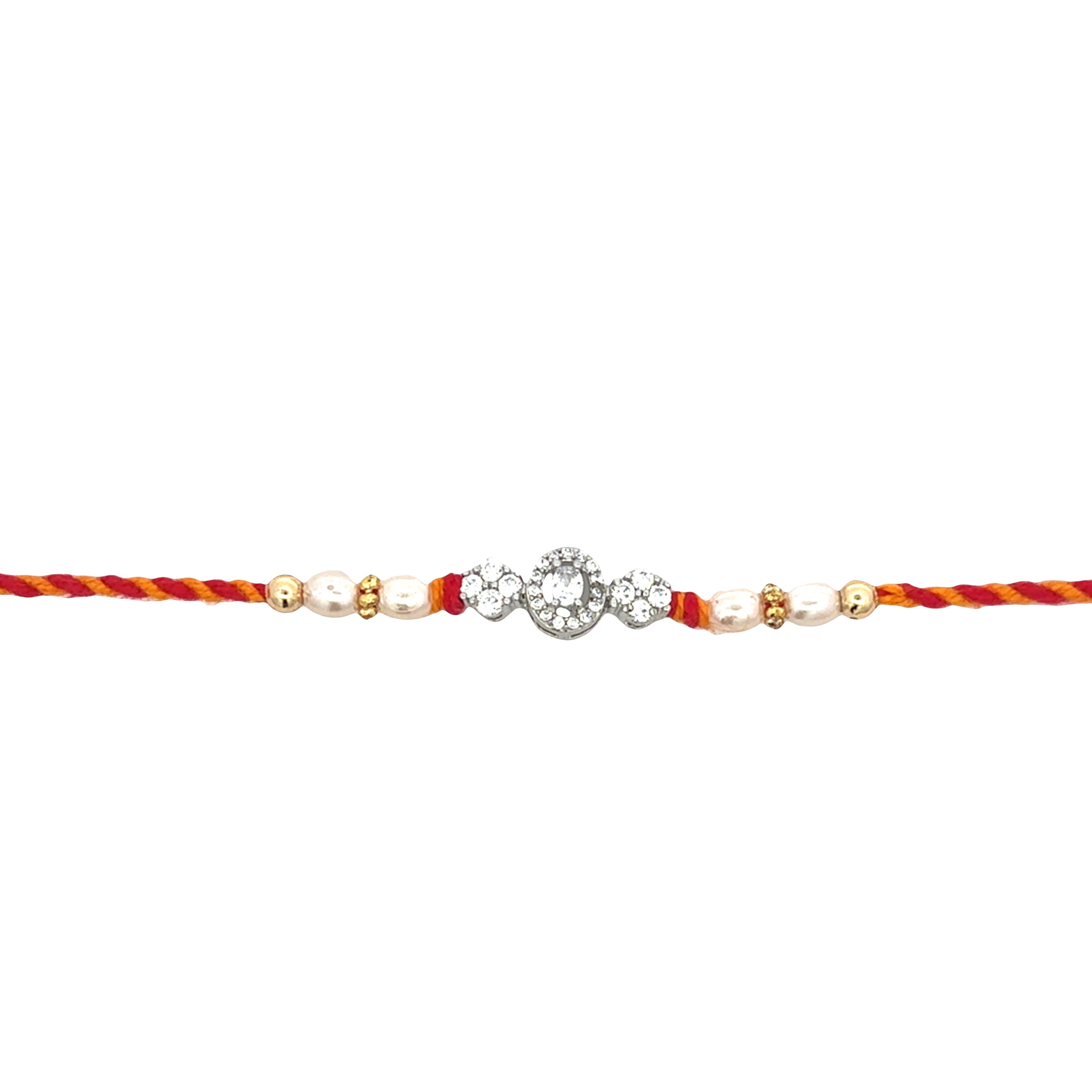 Sibling Goals Silver Rakhi