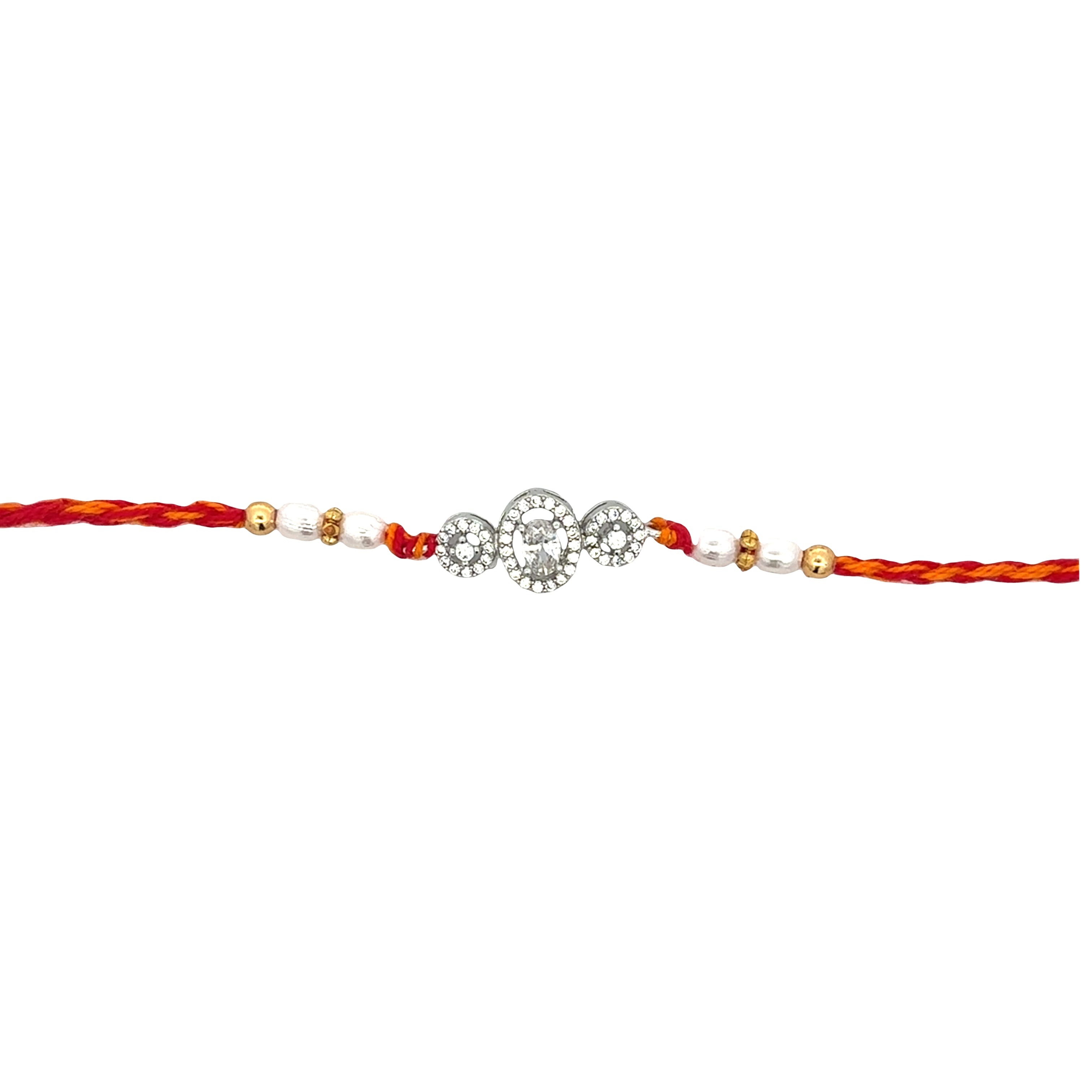 Bond of Blessings Silver Rakhi